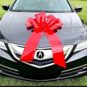 Brand New Giant 23" Red Christmas Gift Bow for Car & Large Surprise Gifts Magnet